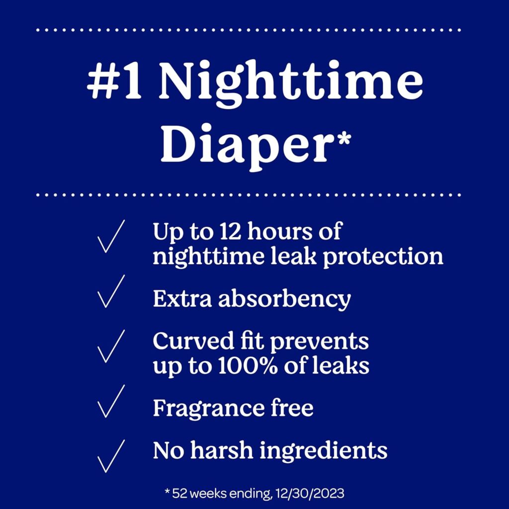 1 nighttime diaper